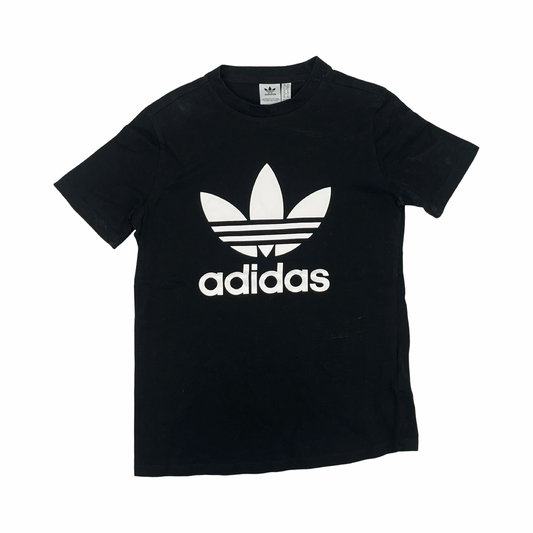 Athletic Top Ss By Adidas In Black, Size:S