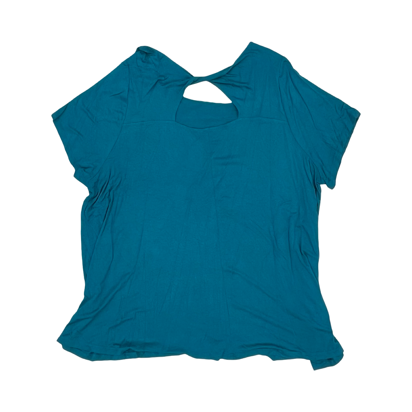 Top Ss By Lane Bryant In Teal, Size:4X