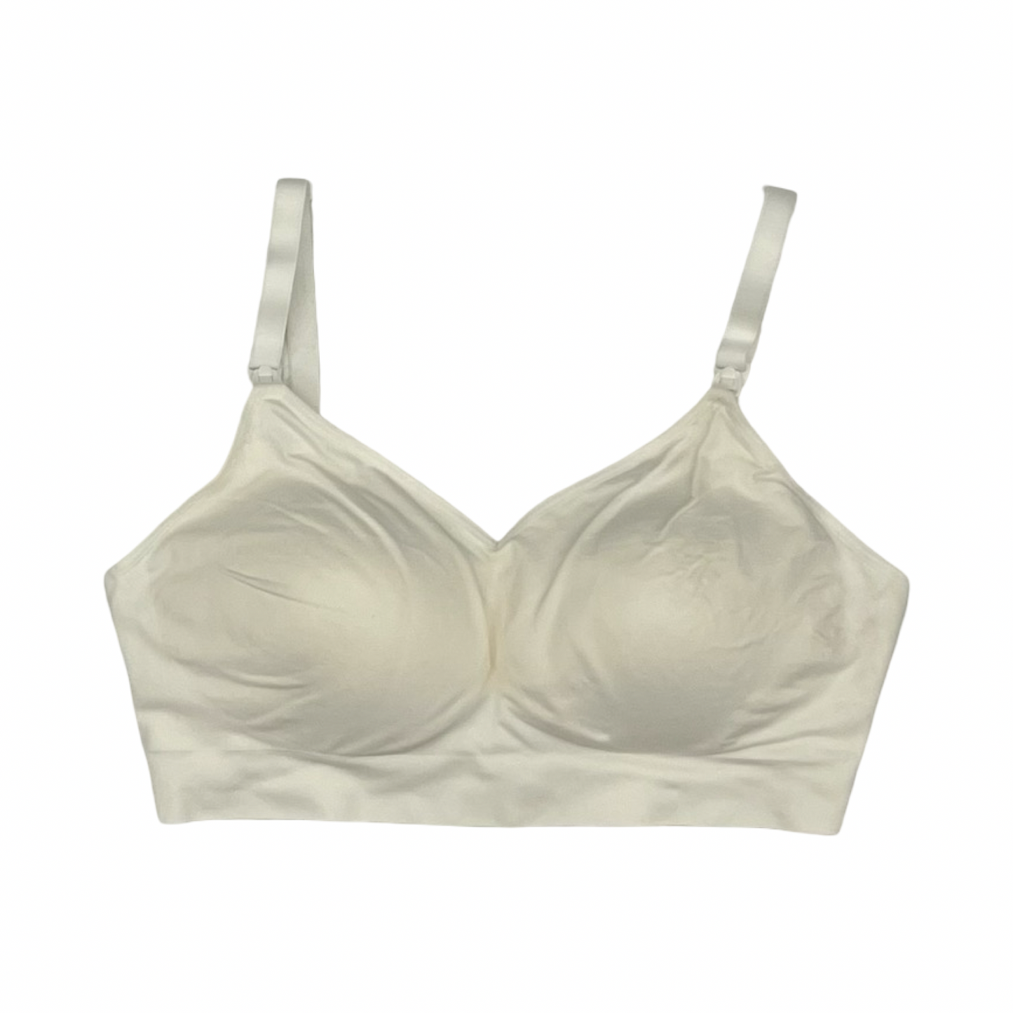 Athletic Bra By Auden In Cream, Size:L