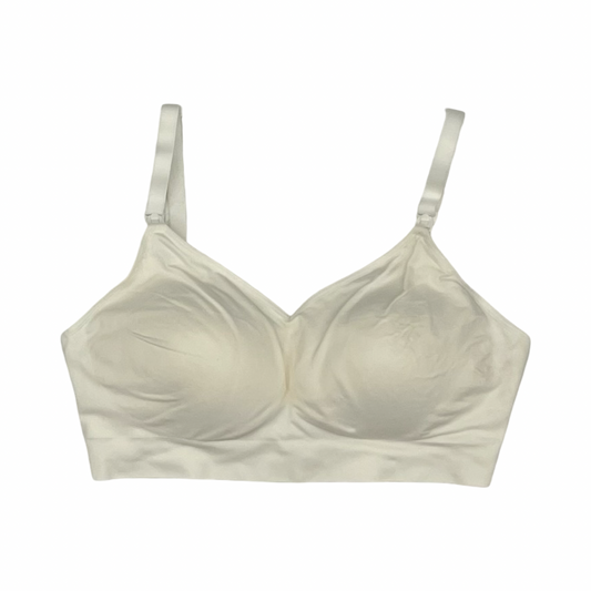 Athletic Bra By Auden In Cream, Size:L