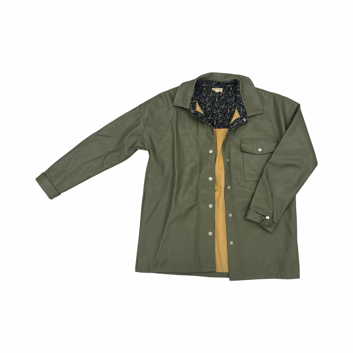 Jacket Other By Hem & Thread In Green, Size:M