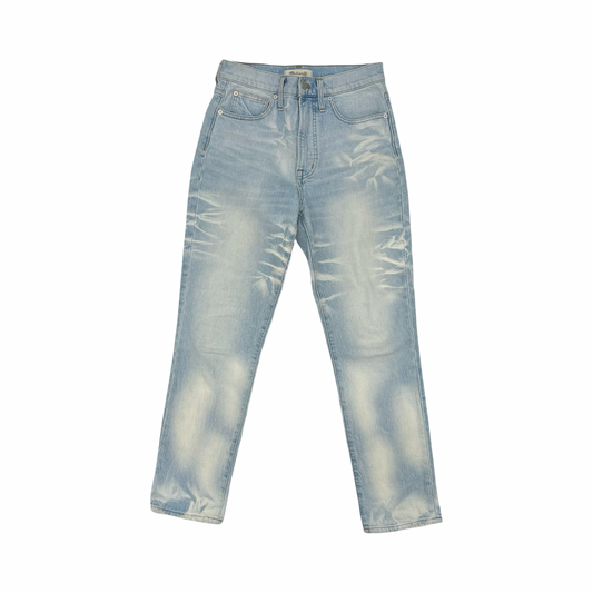 Jeans Straight By Madewell In Blue Denim, Size:4