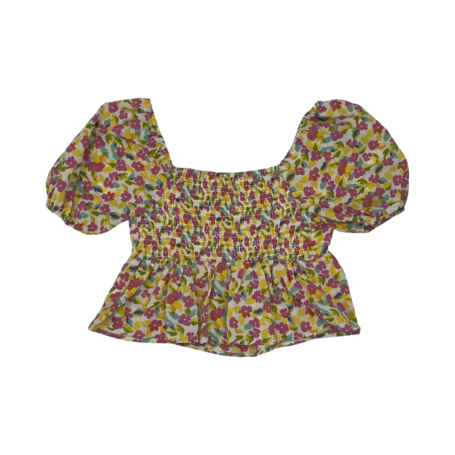 Blouse Ss By Lush In Floral Print, Size:S