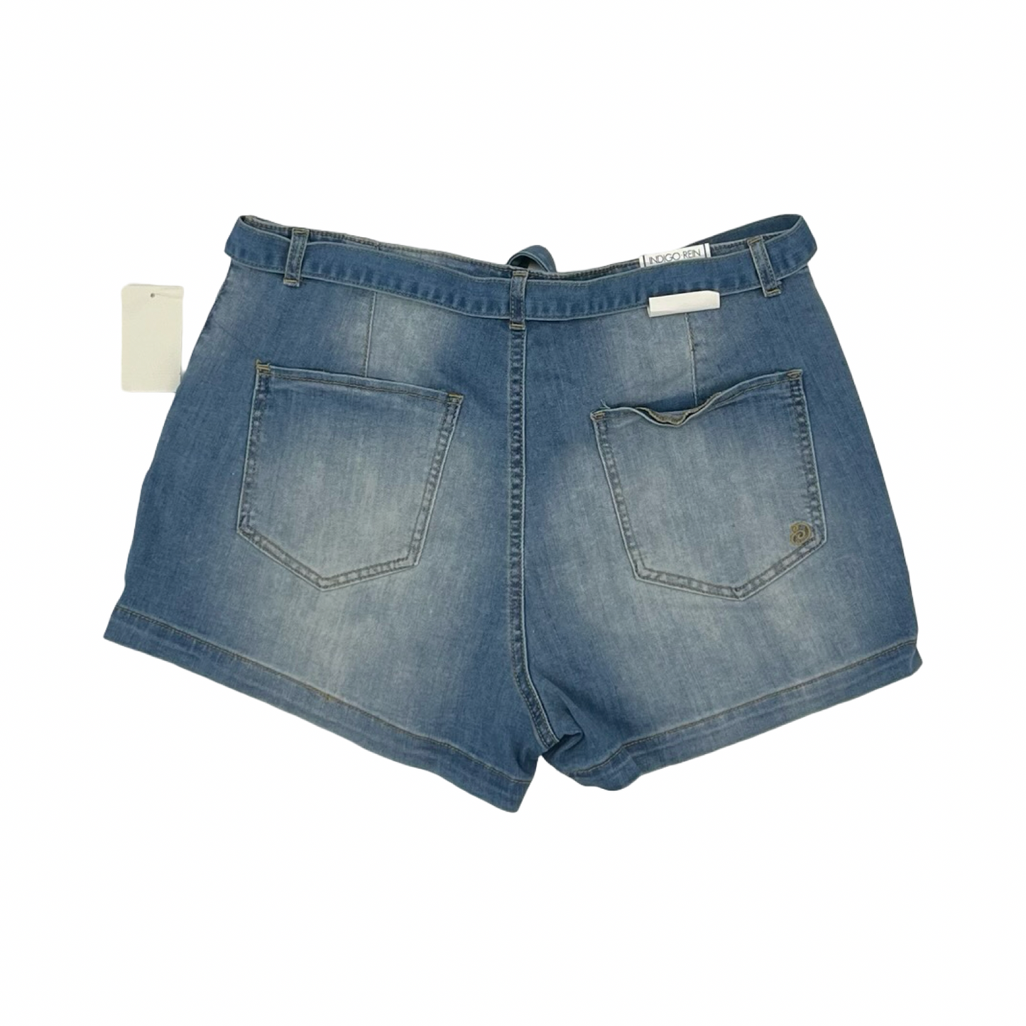 Shorts By Indigo Rein In Blue Denim, Size:12