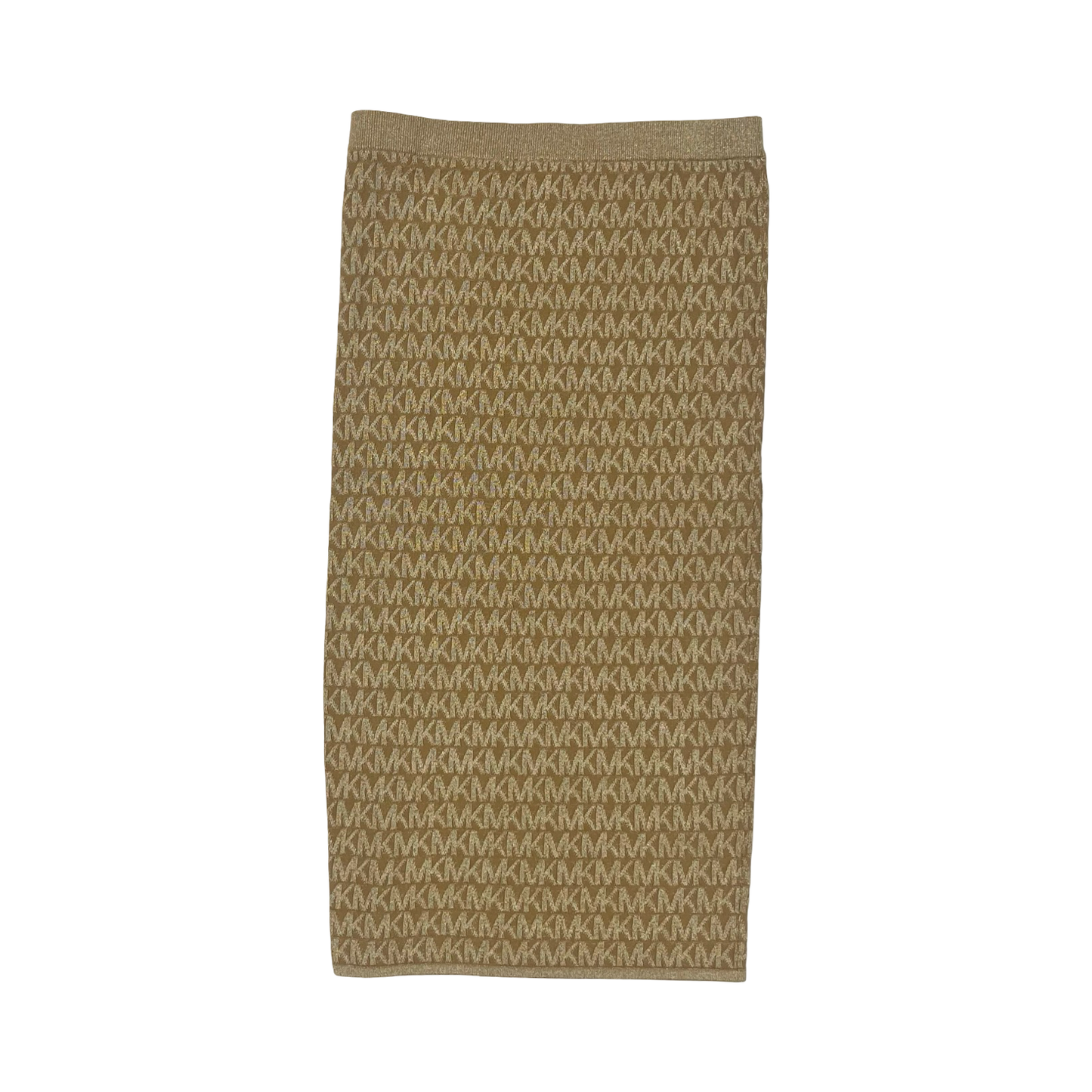 Skirt Designer By Michael Kors In Gold, Size:L