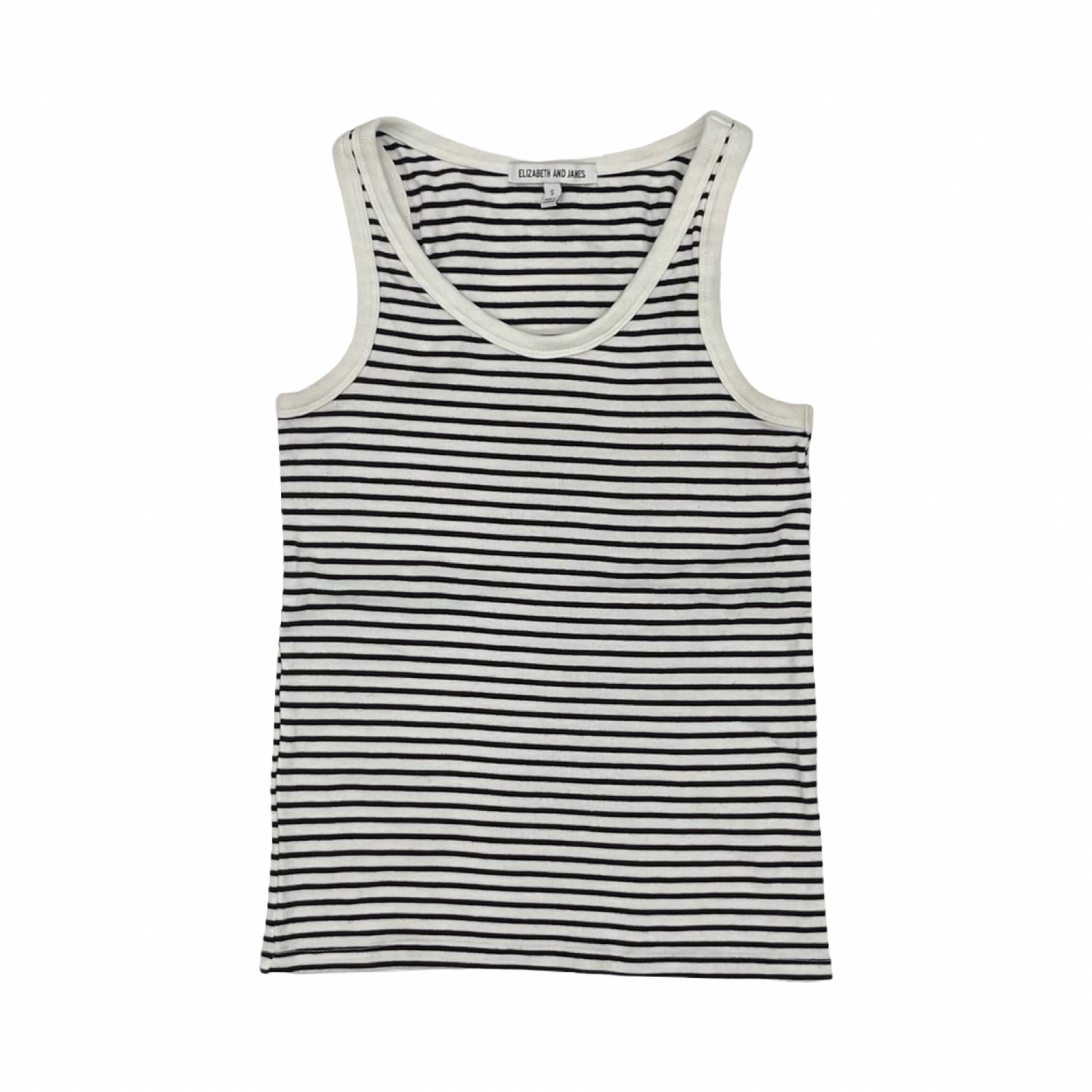 Tank Top By Elizabeth And James In Black & White, Size:S