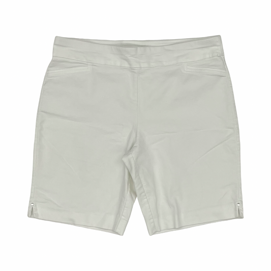 Shorts By Croft And Barrow In White, Size:20