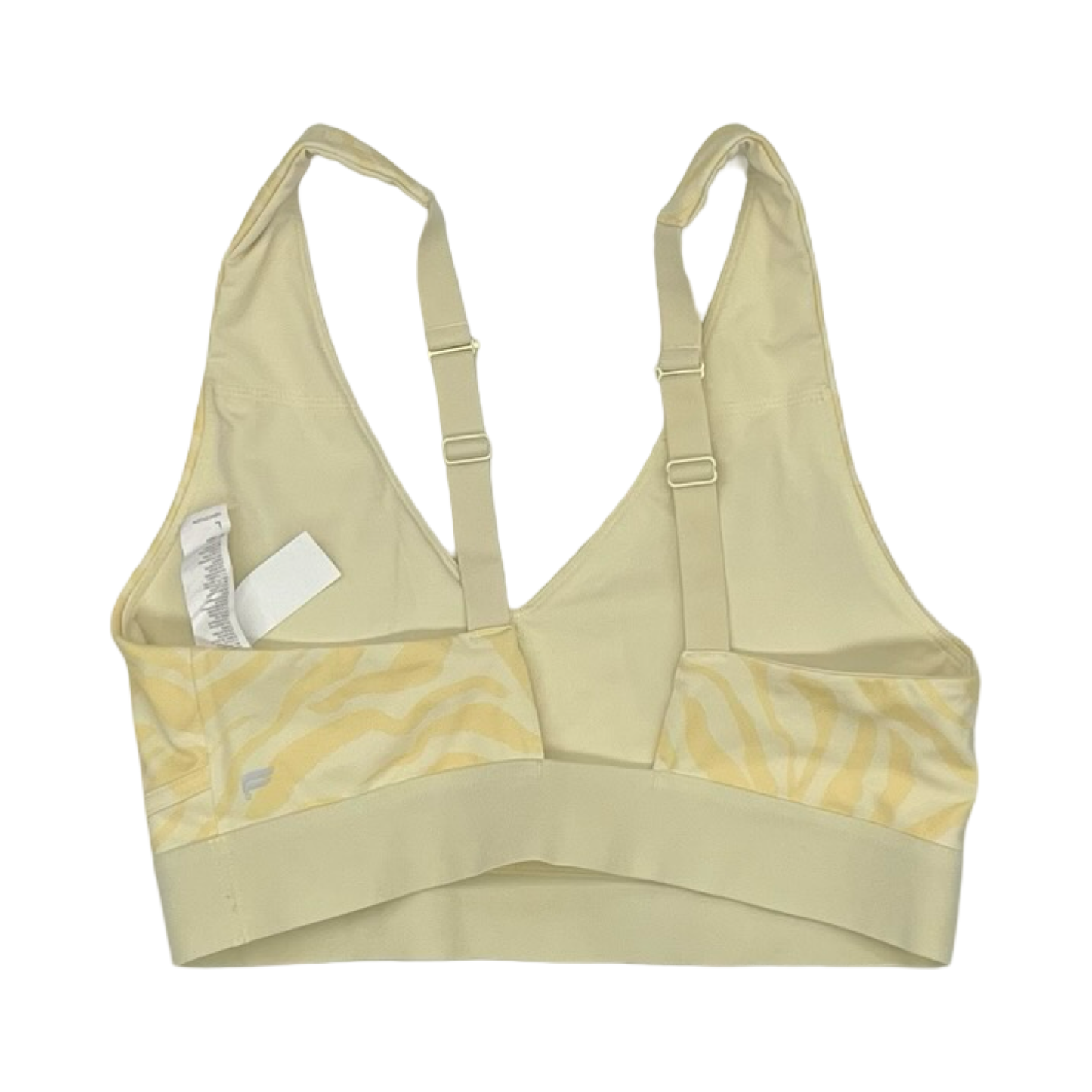 Athletic Bra By Fabletics In Yellow, Size:L