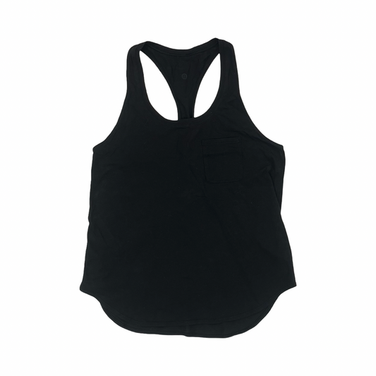 Athletic Tank Top By Lululemon In Black, Size:M