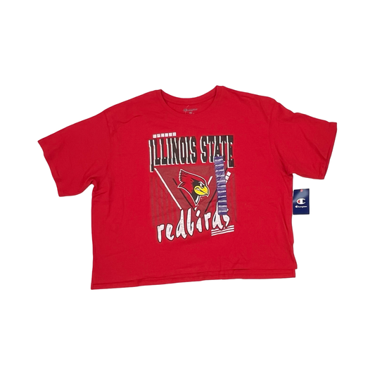 Athletic Top Ss By Champion In Red, Size:2X
