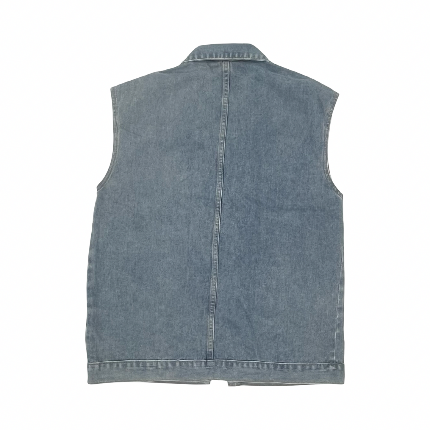 Vest Other By Cme In Blue Denim, Size:S