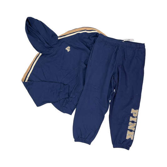 Lounge Set Pants By Pink In Navy, Size:Xl