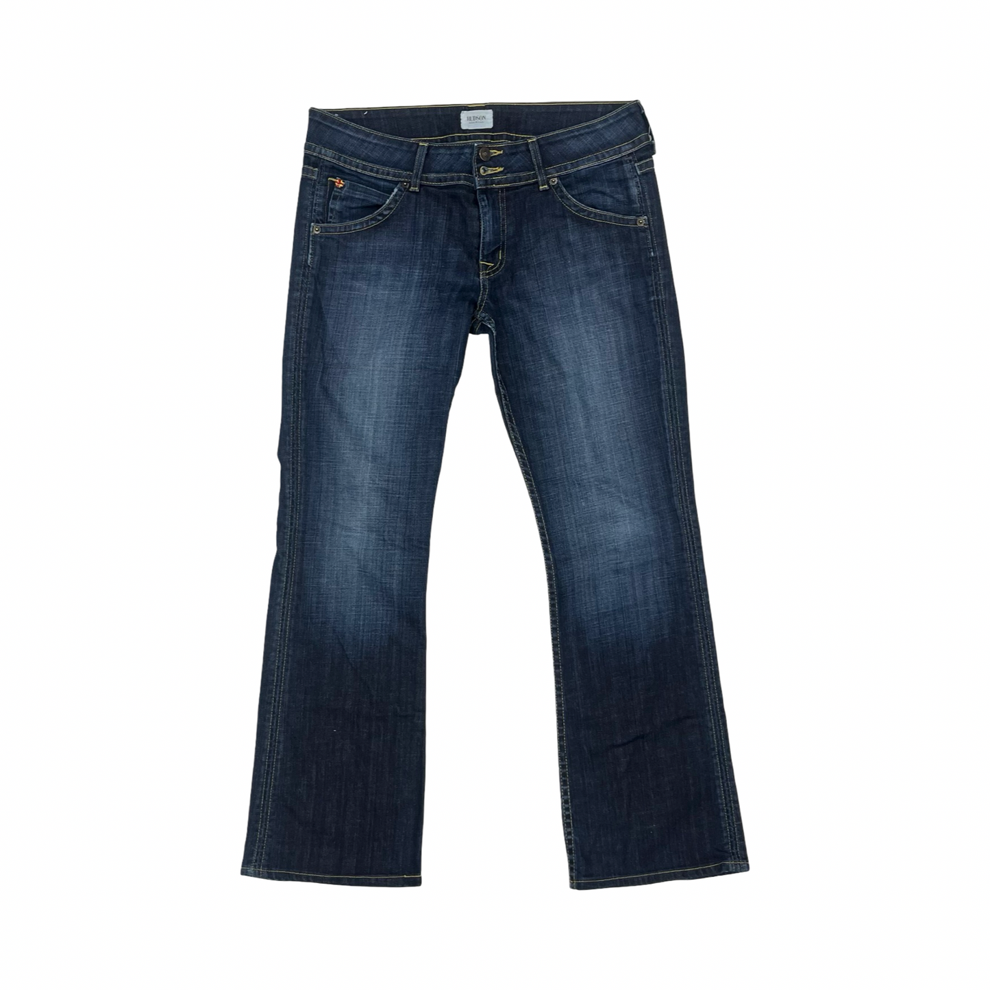Jeans Boot Cut By Hudson In Blue Denim, Size:10