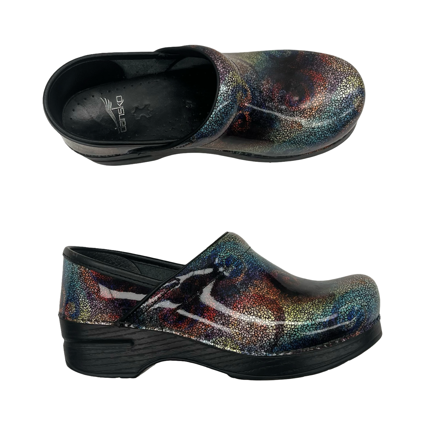 Shoes Flats By Dansko In Multi, Size:6.5