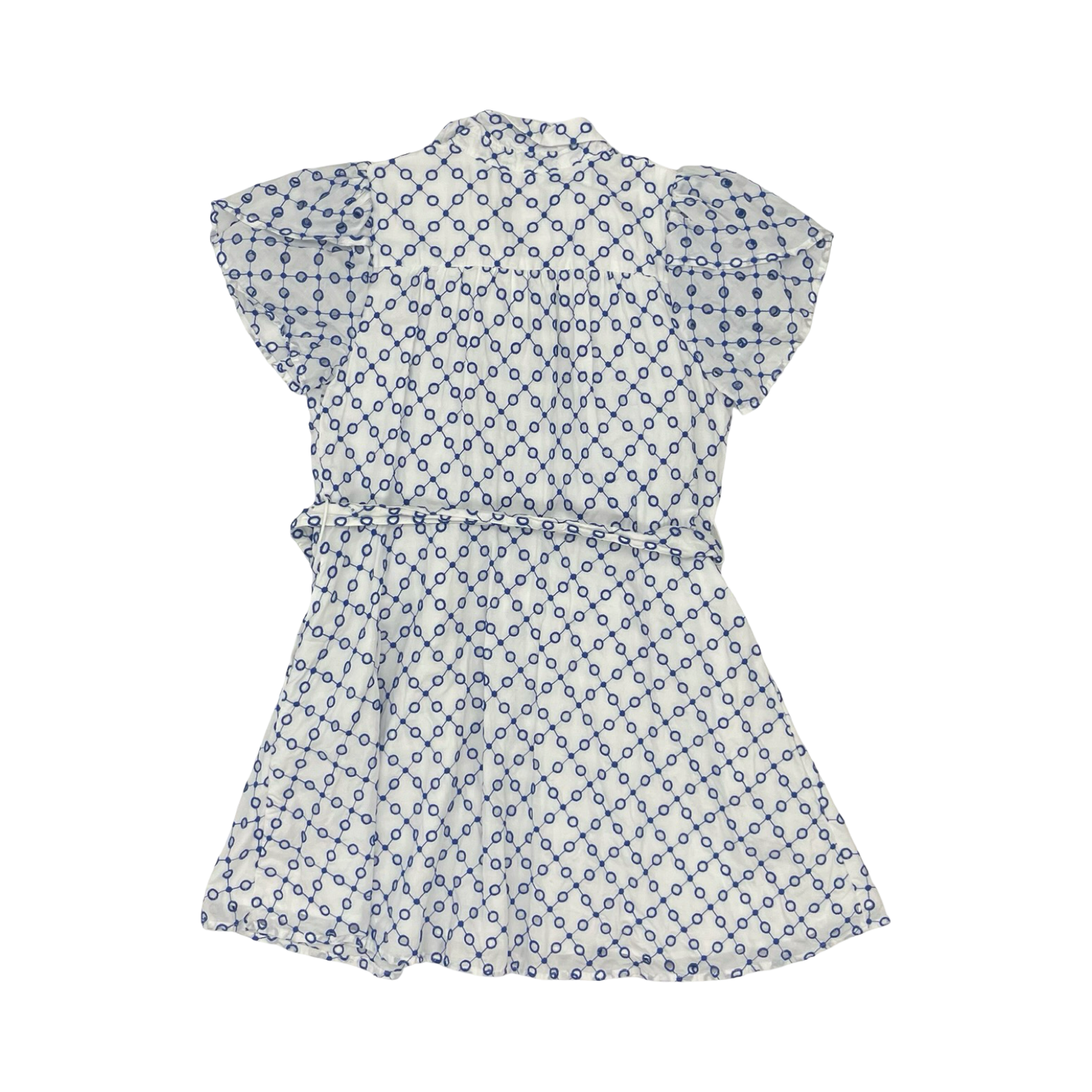 Dress Party Short By Cme In Blue & White, Size:M