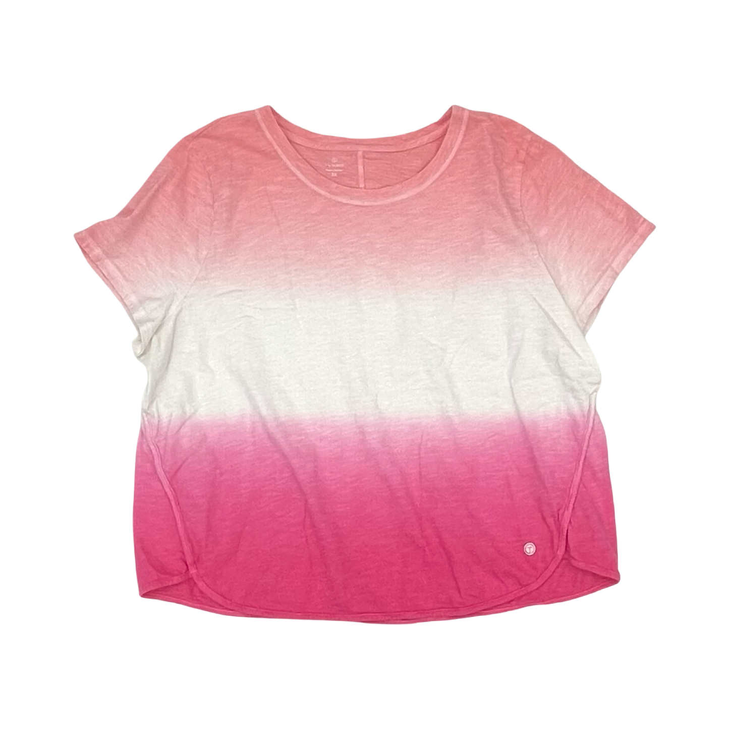 Top Ss By Talbots In Pink, Size:3X