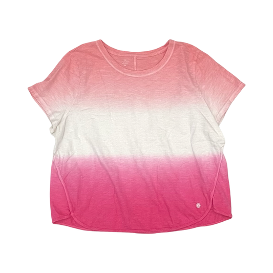 Top Ss By Talbots In Pink, Size:3X