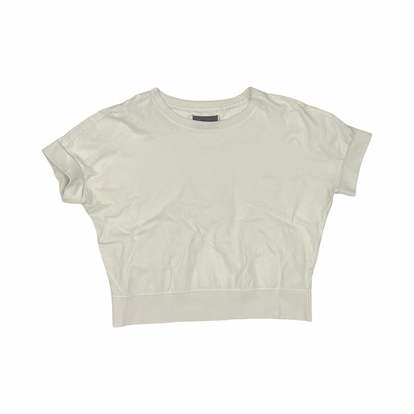 Top Ss Basic By Anthropologie In White, Size:S