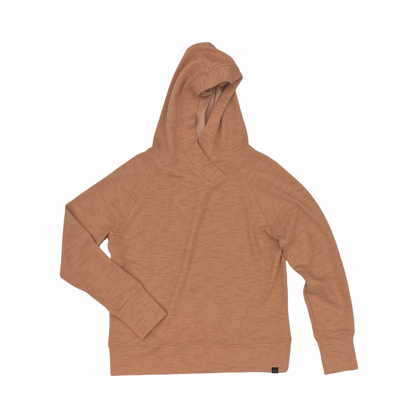 Athletic Top Ls Hoodie By Prana In Orange, Size:S