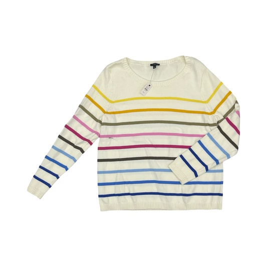 Sweater By Talbots In Cream, Size:Xlp