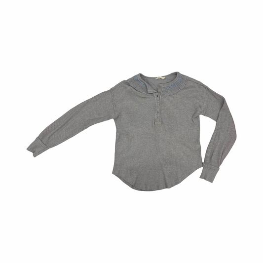 Top Ls By We The Free In Grey, Size:M