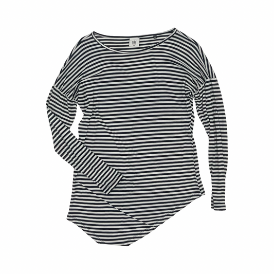 Top Ls By Cabi In Blue & White, Size:Xxs