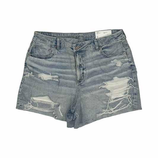 Shorts By American Eagle In Blue Denim, Size:16