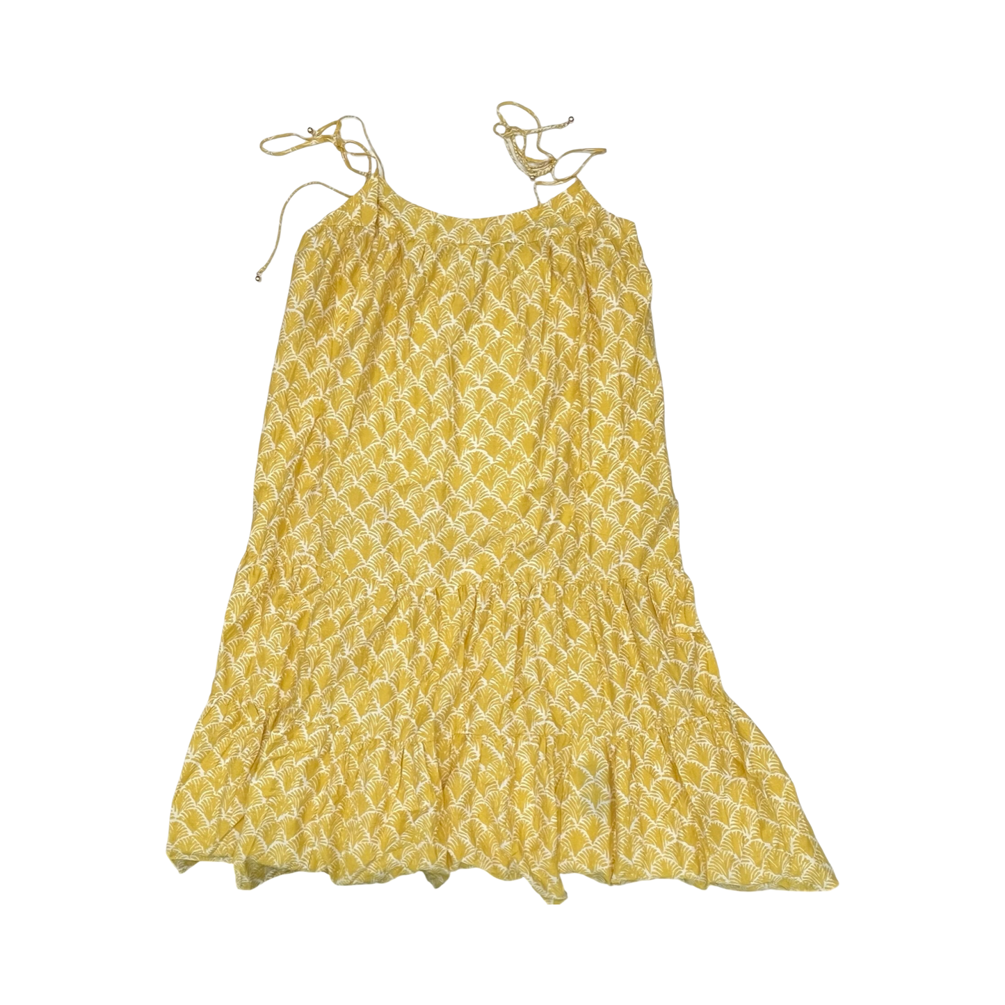 Dress Casual Maxi By H&M In Yellow, Size:Xl