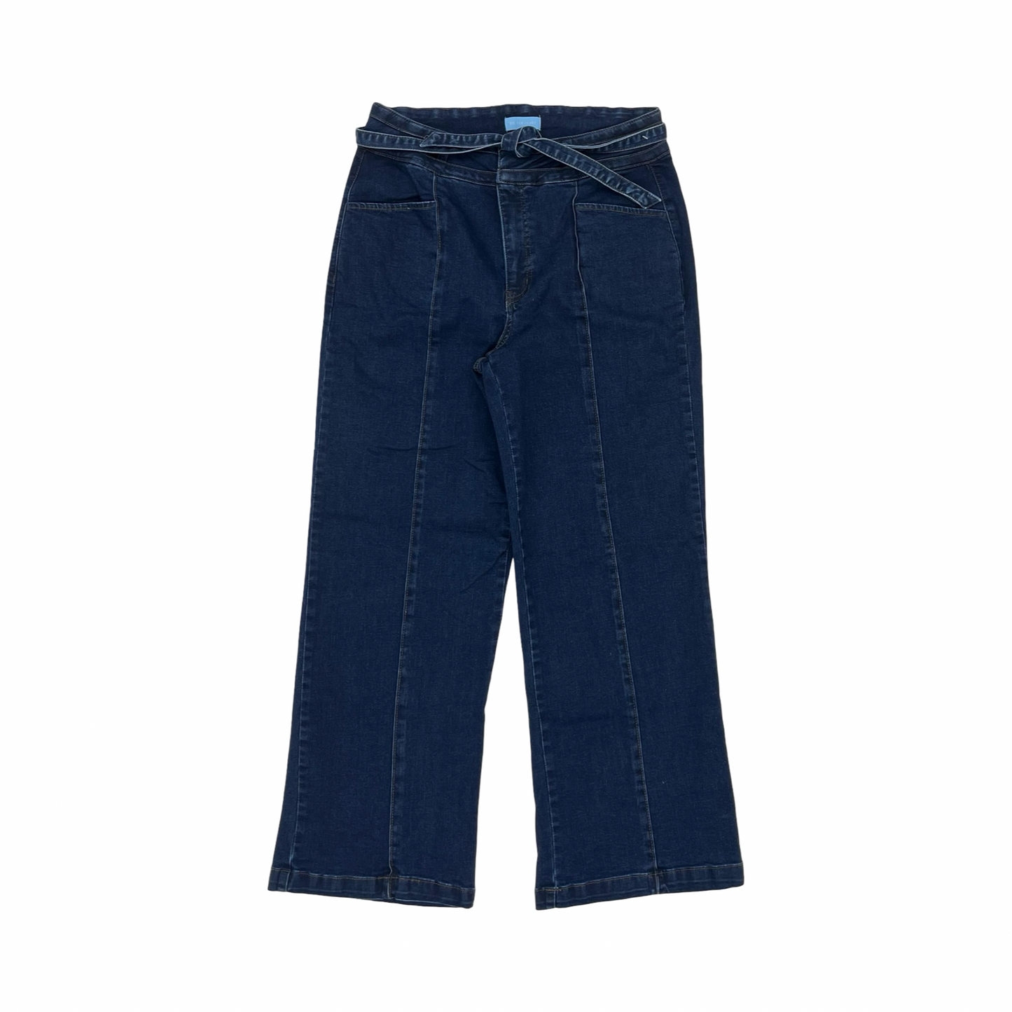 Jeans Wide Leg By Draper James In Blue Denim, Size:12
