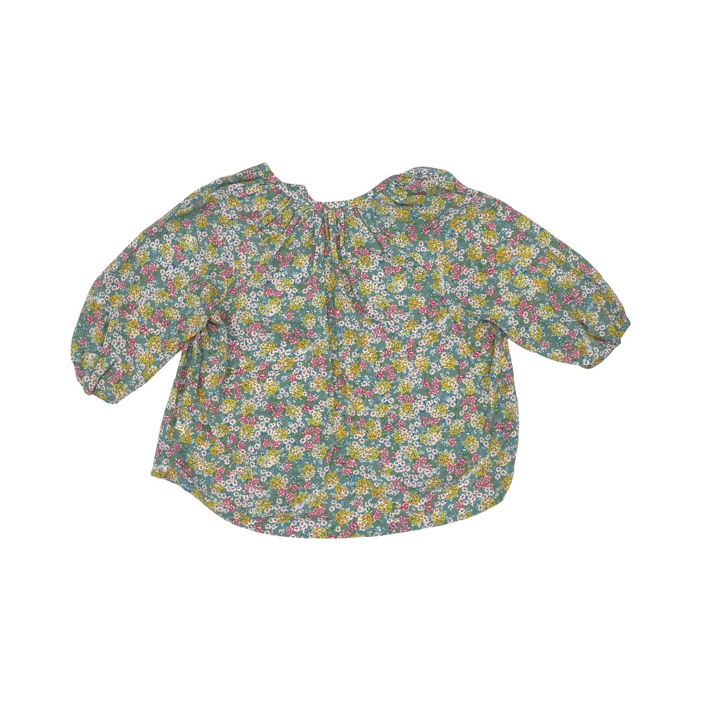 Blouse 3/4 Sleeve By Cynthia Rowley In Floral Print, Size:2X