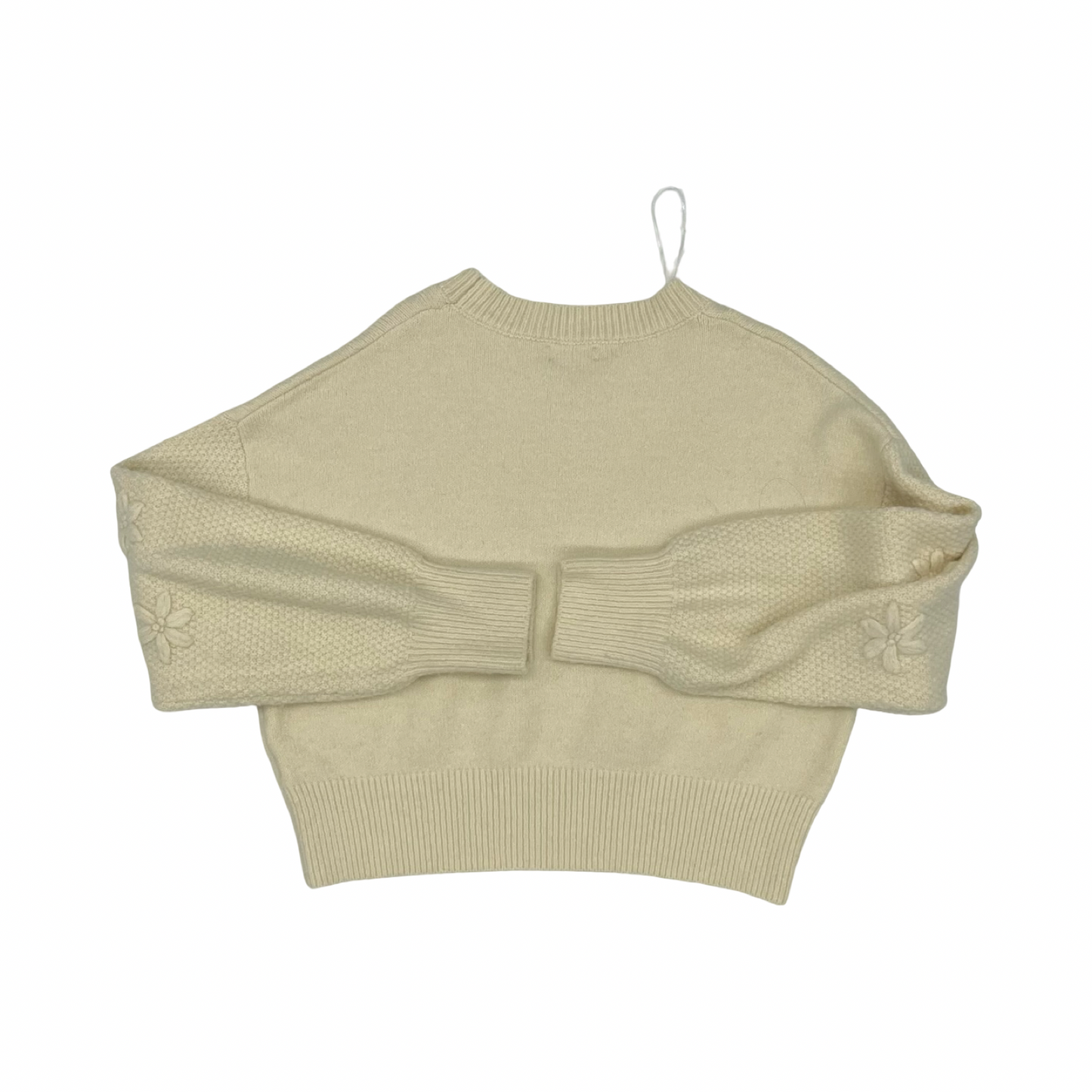 Sweater By Jessica Simpson In Cream, Size:M