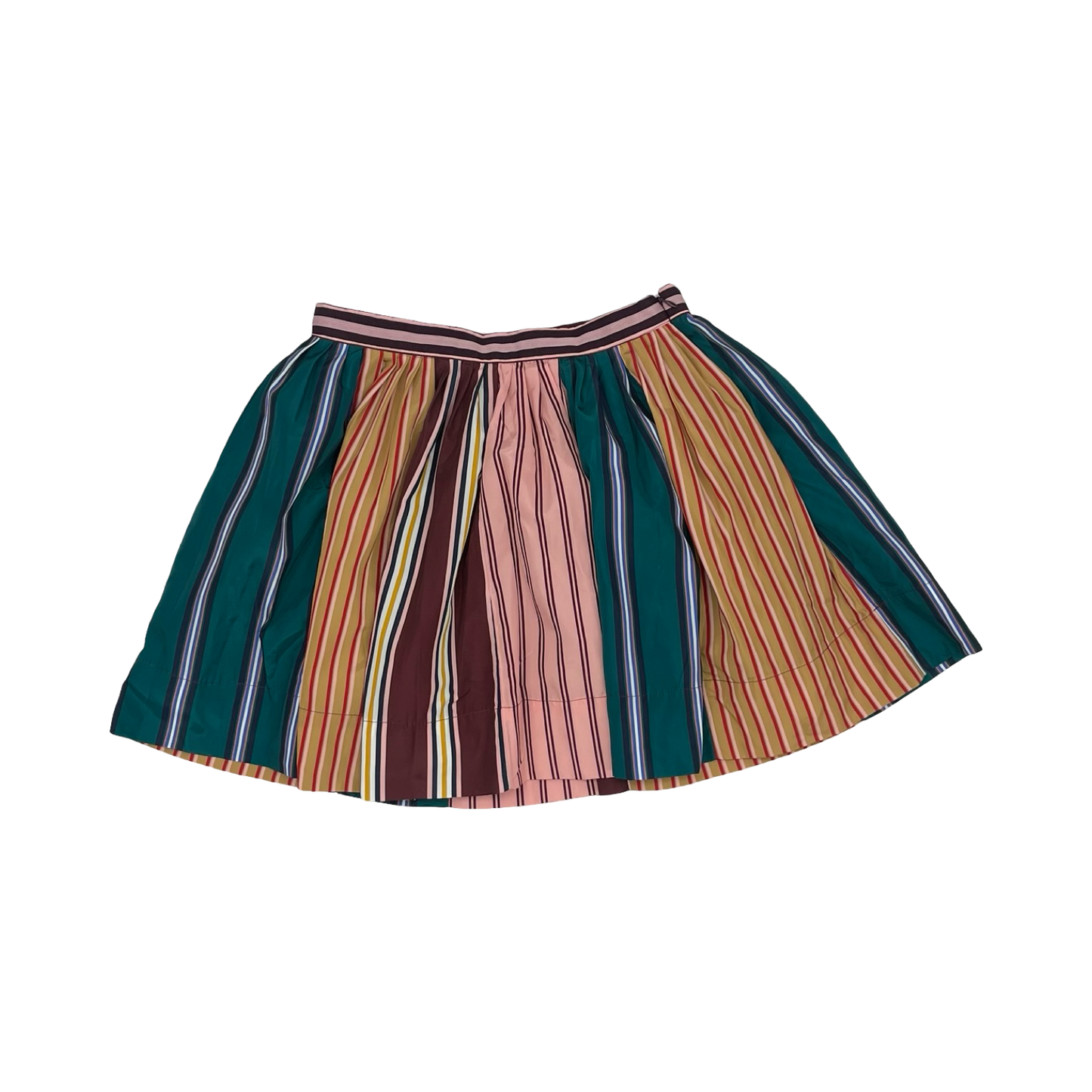 Skirt Mini & Short By Maeve In Striped Pattern, Size:6