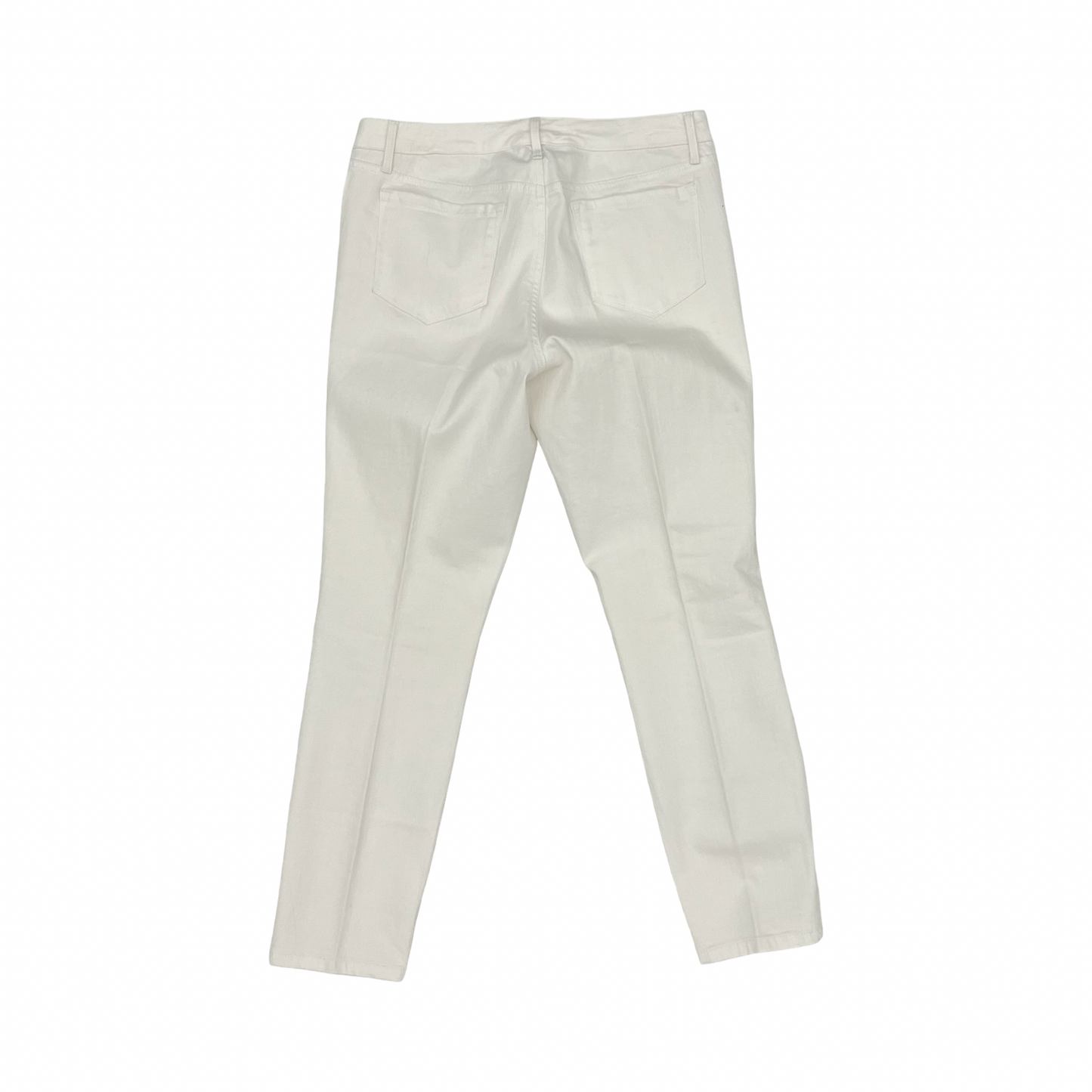 Jeans Skinny By Nine West In White, Size:10