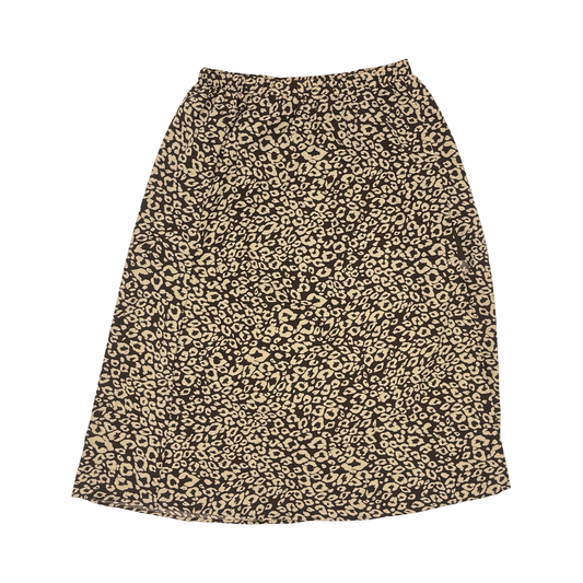 Skirt Midi By Cmf In Leopard Print, Size:Xl