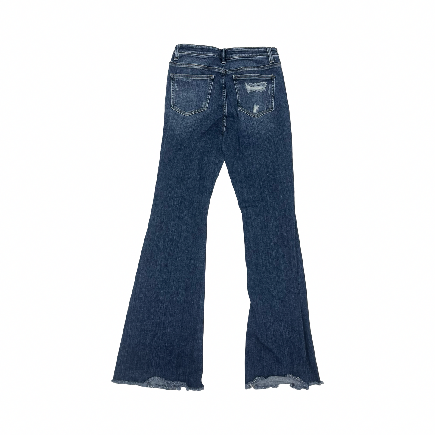 Jeans Flared By Flying Monkey In Blue Denim, Size:4