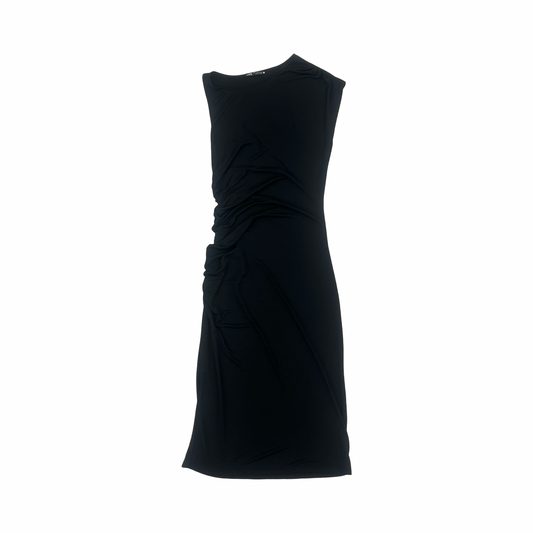Dress Party Midi By Zara In Black, Size:S