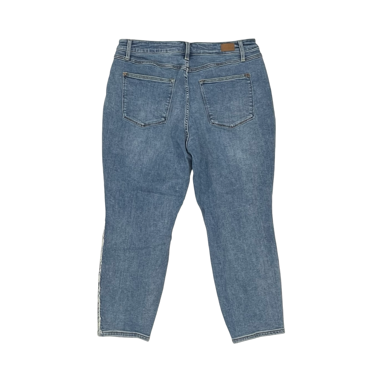 Jeans Straight By Judy Blue In Blue Denim, Size:18
