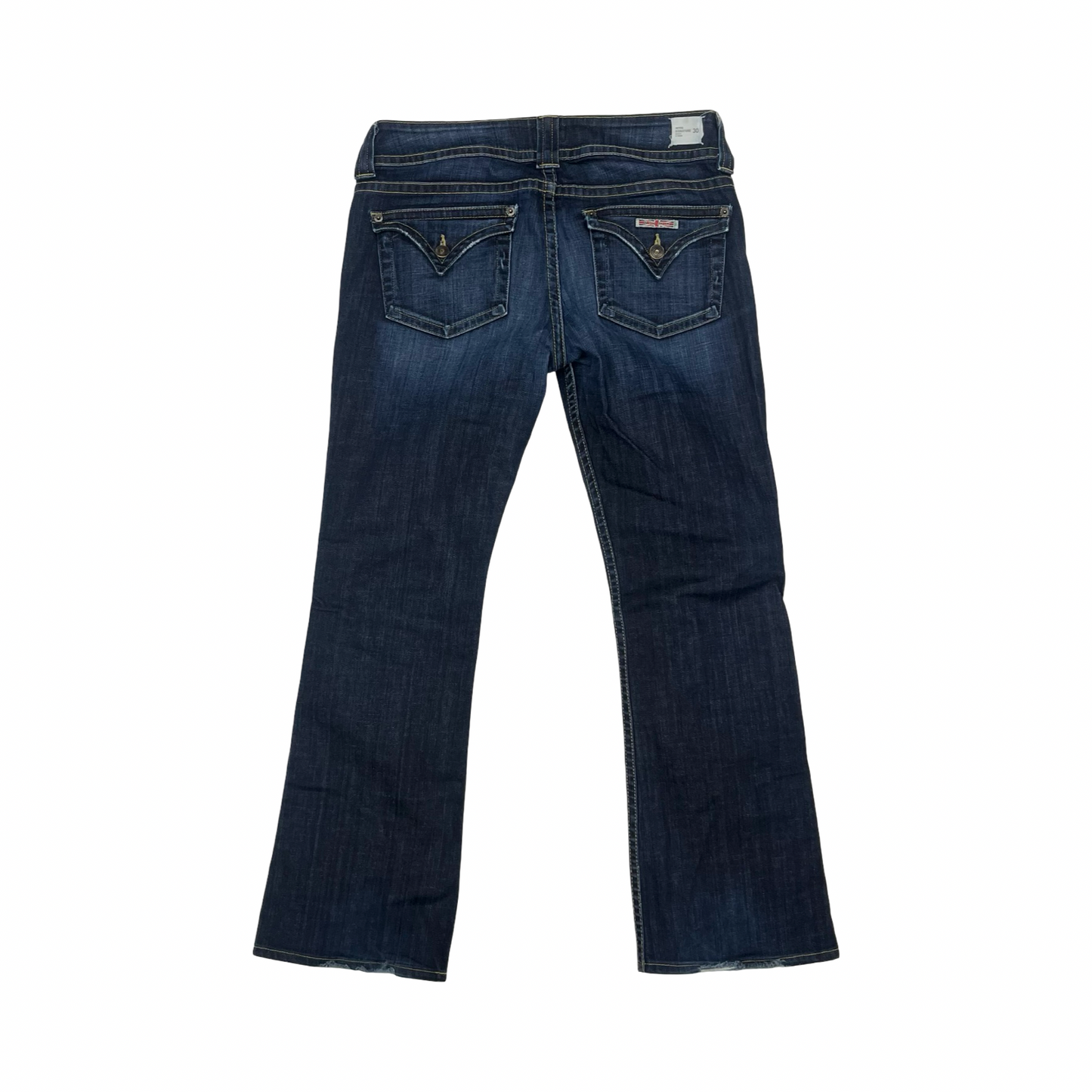 Jeans Boot Cut By Hudson In Blue Denim, Size:10