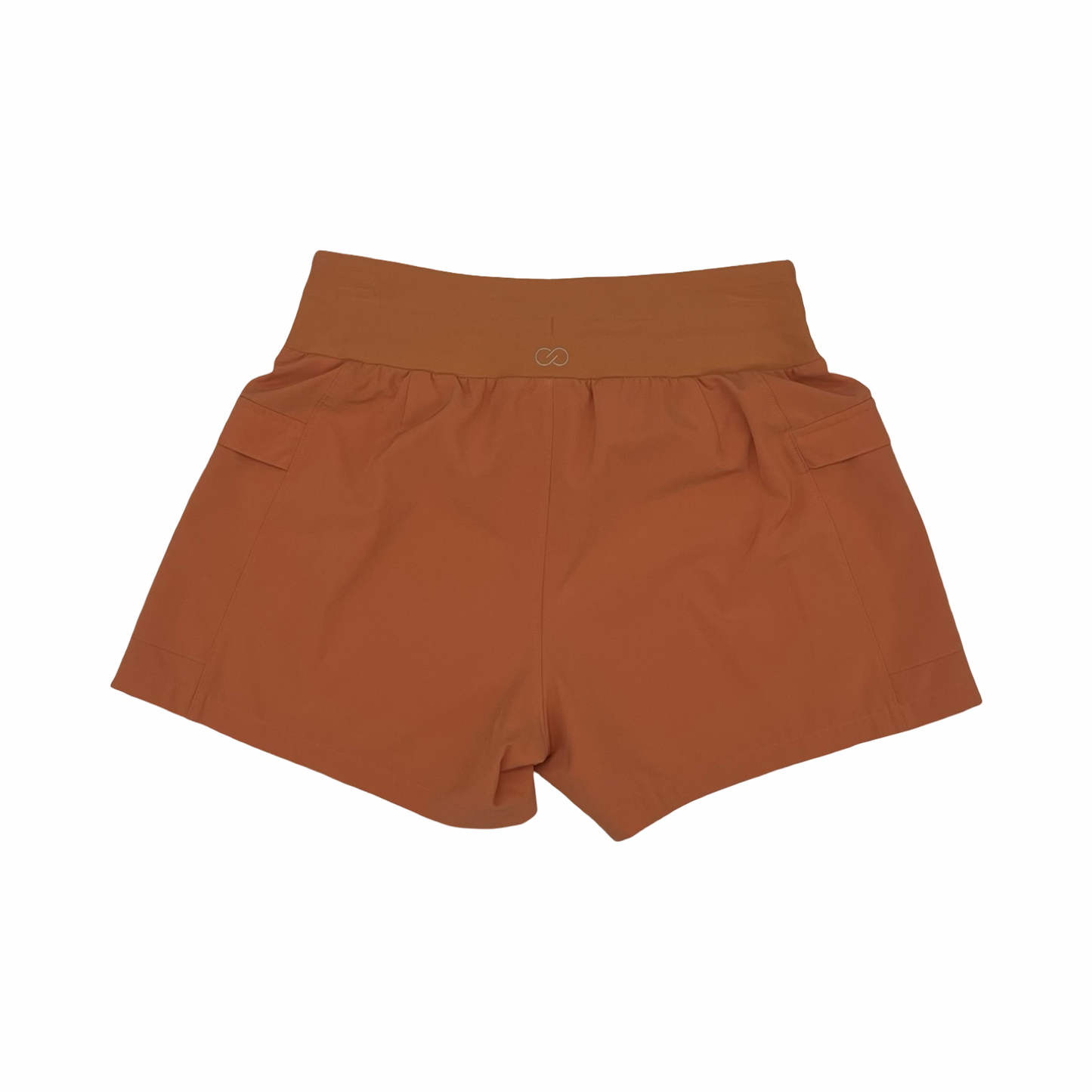 Athletic Shorts By Calia In Orange, Size:S
