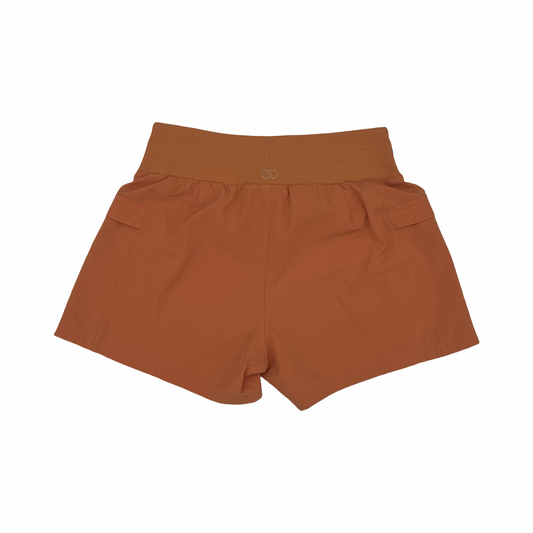 Athletic Shorts By Calia In Orange, Size:S