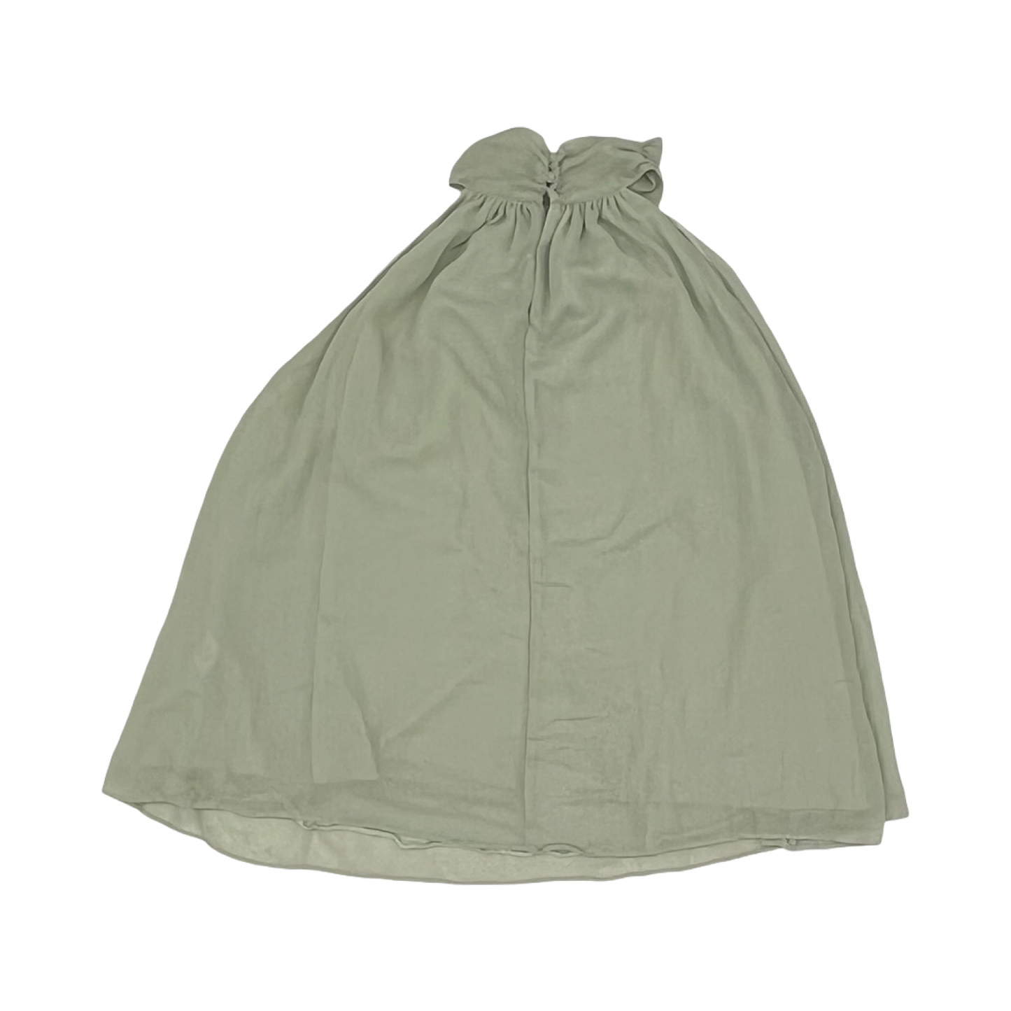 Blouse Sleeveless By Zara In Green, Size:Xl