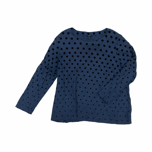Top Ls By Talbots In Blue, Size:2X
