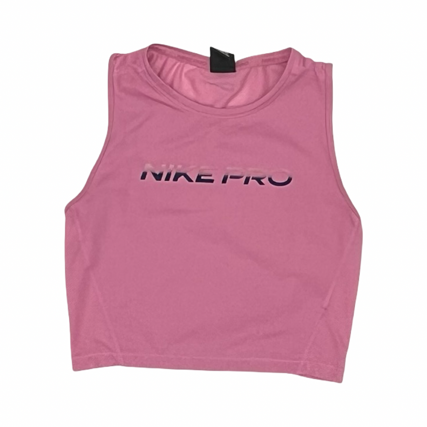 Athletic Tank Top By Nike In Pink, Size:M