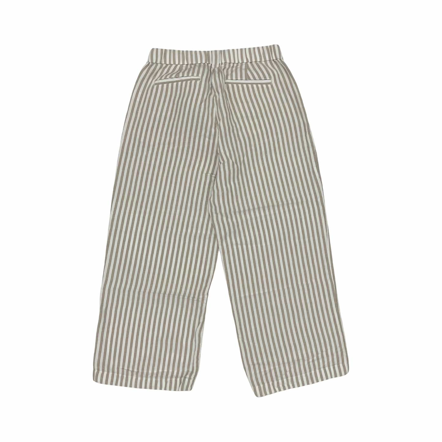 Pants Cropped By J. Jill In Tan & White, Size:8