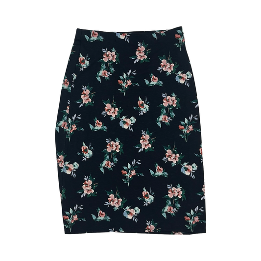Skirt Midi By J. Jill In Floral Print, Size:Xs