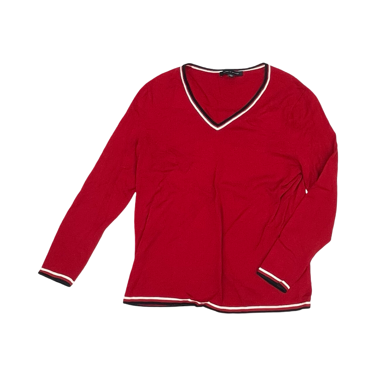 Sweater By Tommy Hilfiger In Red, Size:Xl