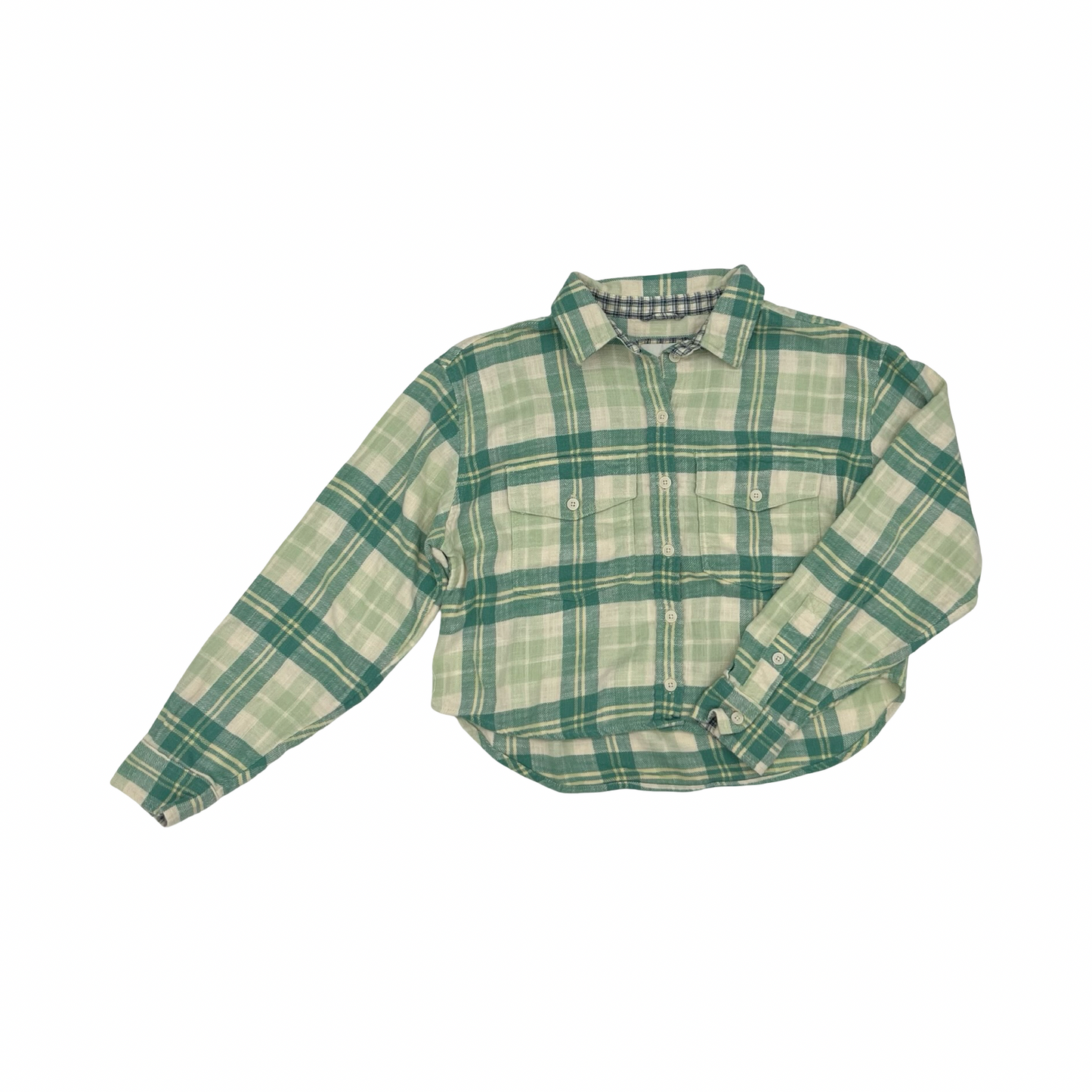 Top Ls By American Eagle In Green, Size:S