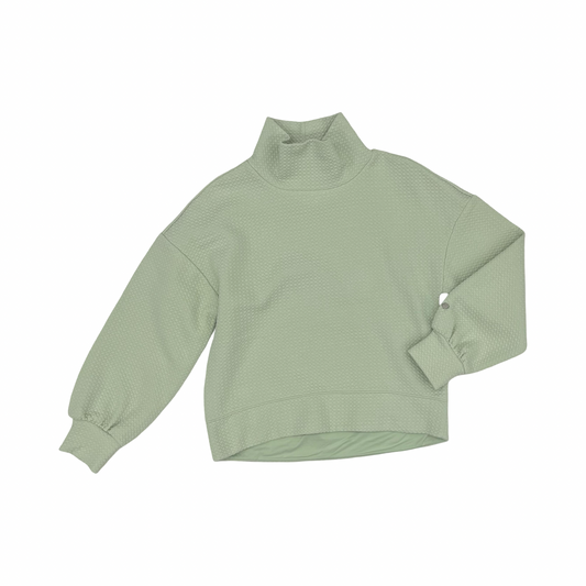 Athletic Sweatshirt Collar By Calia In Green, Size:S