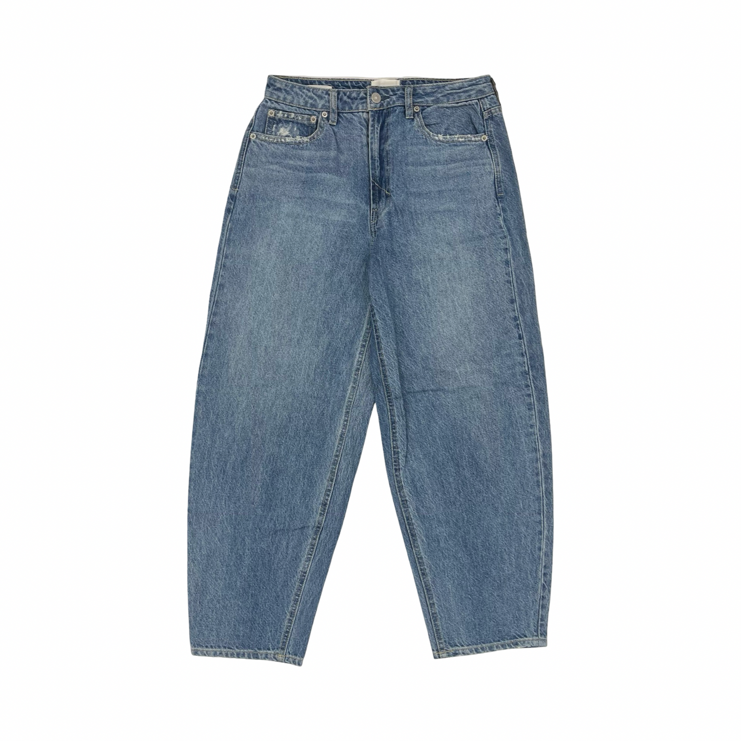 Jeans Straight By Clothes Mentor In Blue Denim, Size:6