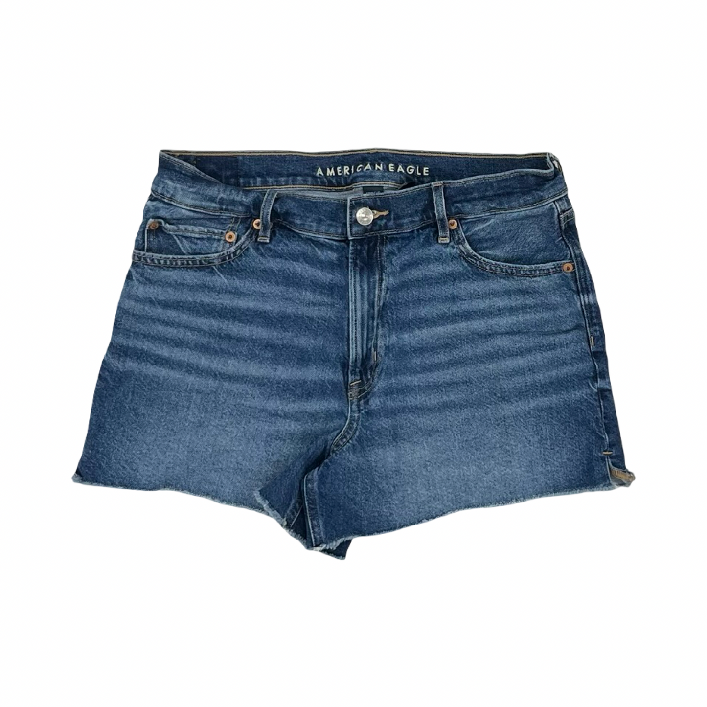 Shorts By American Eagle In Blue Denim, Size:10